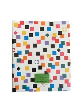 Kate Spade Checkered Notepad 112 pages New